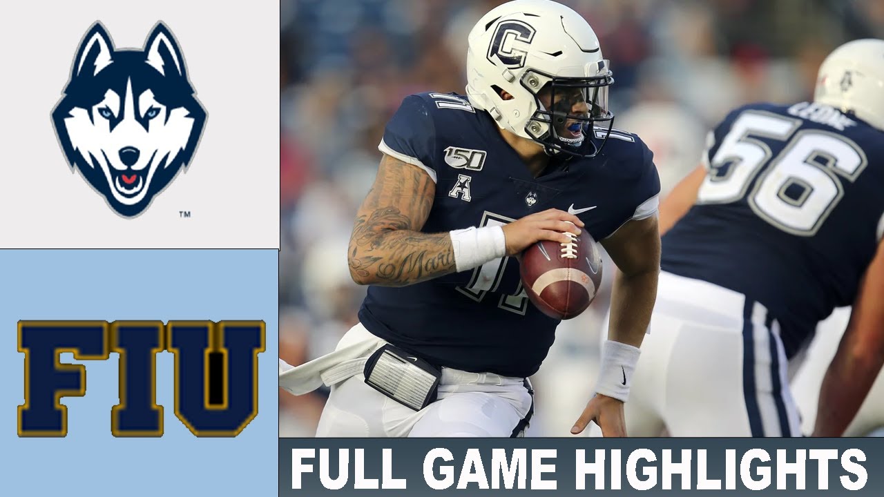 UConn Huskies vs Florida International FULL GAME HIGHLIGHTS NCAA Football 2025 Season