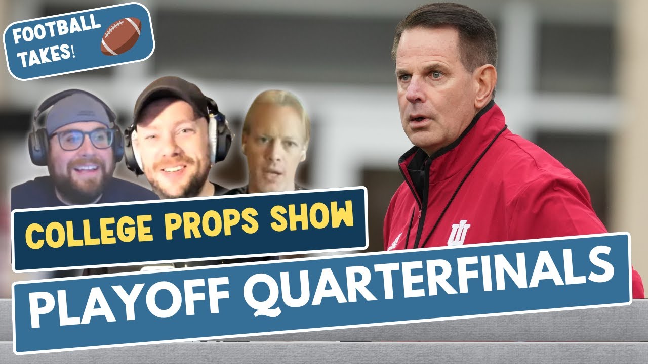 CFB Playoff Quarterfinal PREVIEW! Alabama-Indiana; Oregon-TTU; Ole Miss-Georgia; Miami-Ohio State