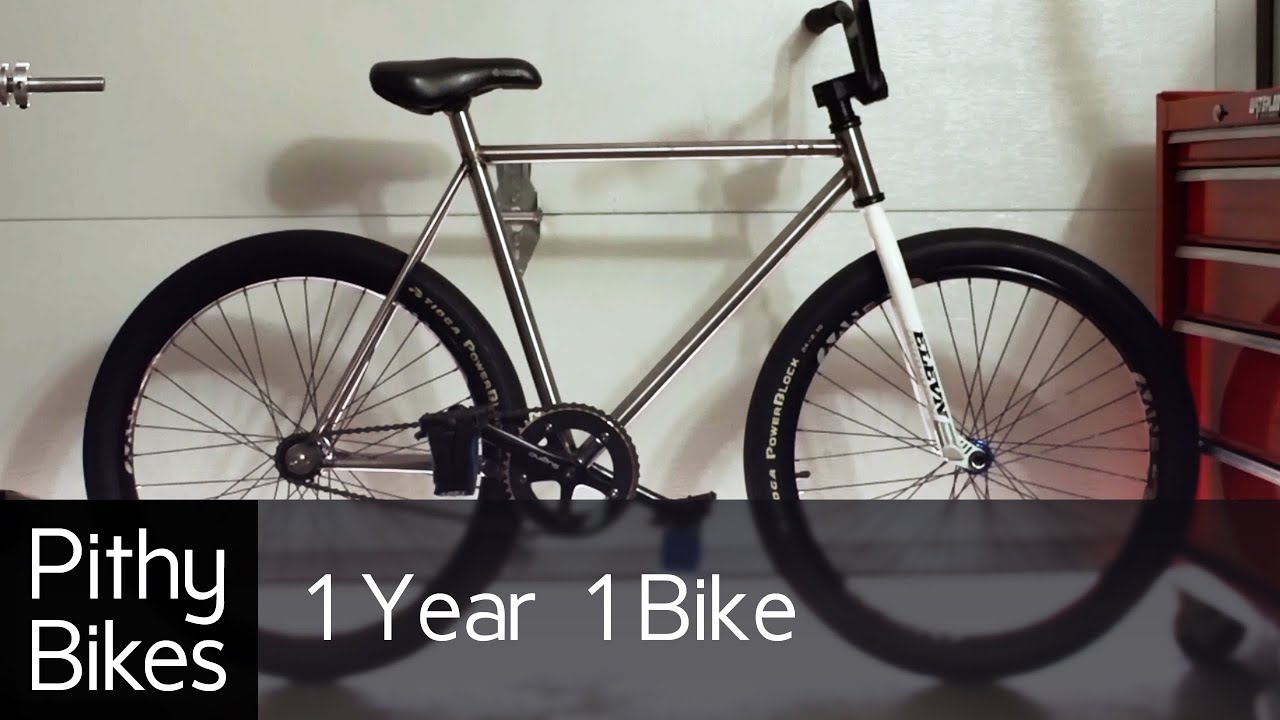 1 Year 1 Bike - Bicycle Frame Build, Machining Milling, Lathe, Jig, Tig Weld
