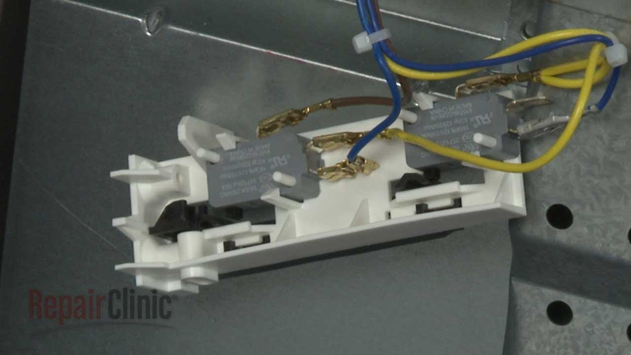 KitchenAid Microwave Door Switch Holder Replacement WP8205683