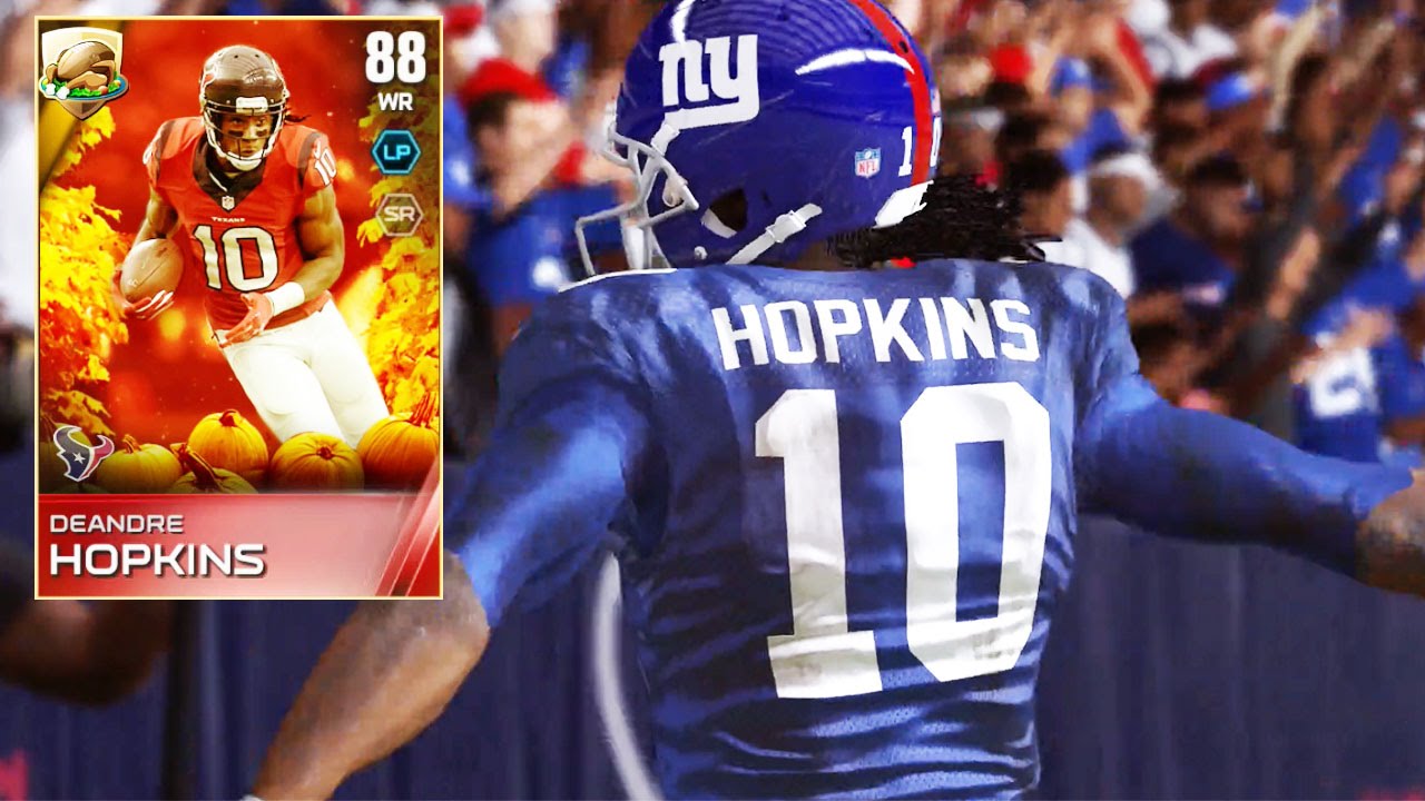 Madden 15 Ultimate Team Next Gen Gameplay - Elite Ultimate Feast Player - Hopkins Catch in Traffic!