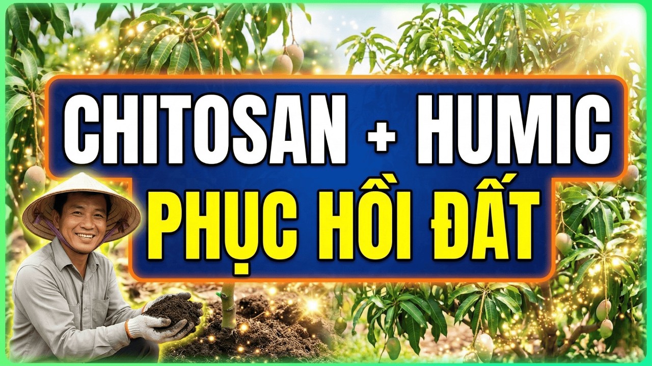 Làm Thế Nào Chitosan Và Humic GIÚP Cây Trồng Phục Hồi?