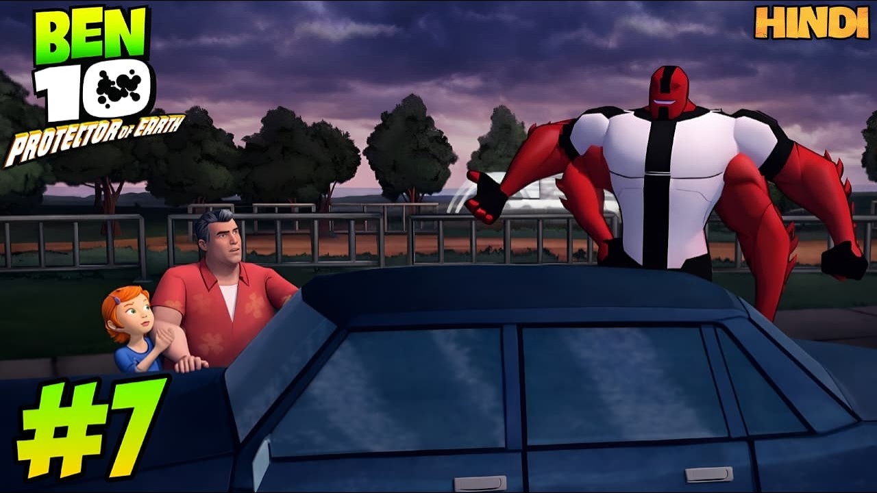 Again Chasing Ghost Freak to Get The Other Pieces of Omnitrix 🔥💀Ben 10 Protector Of Earth Part - 7🎮