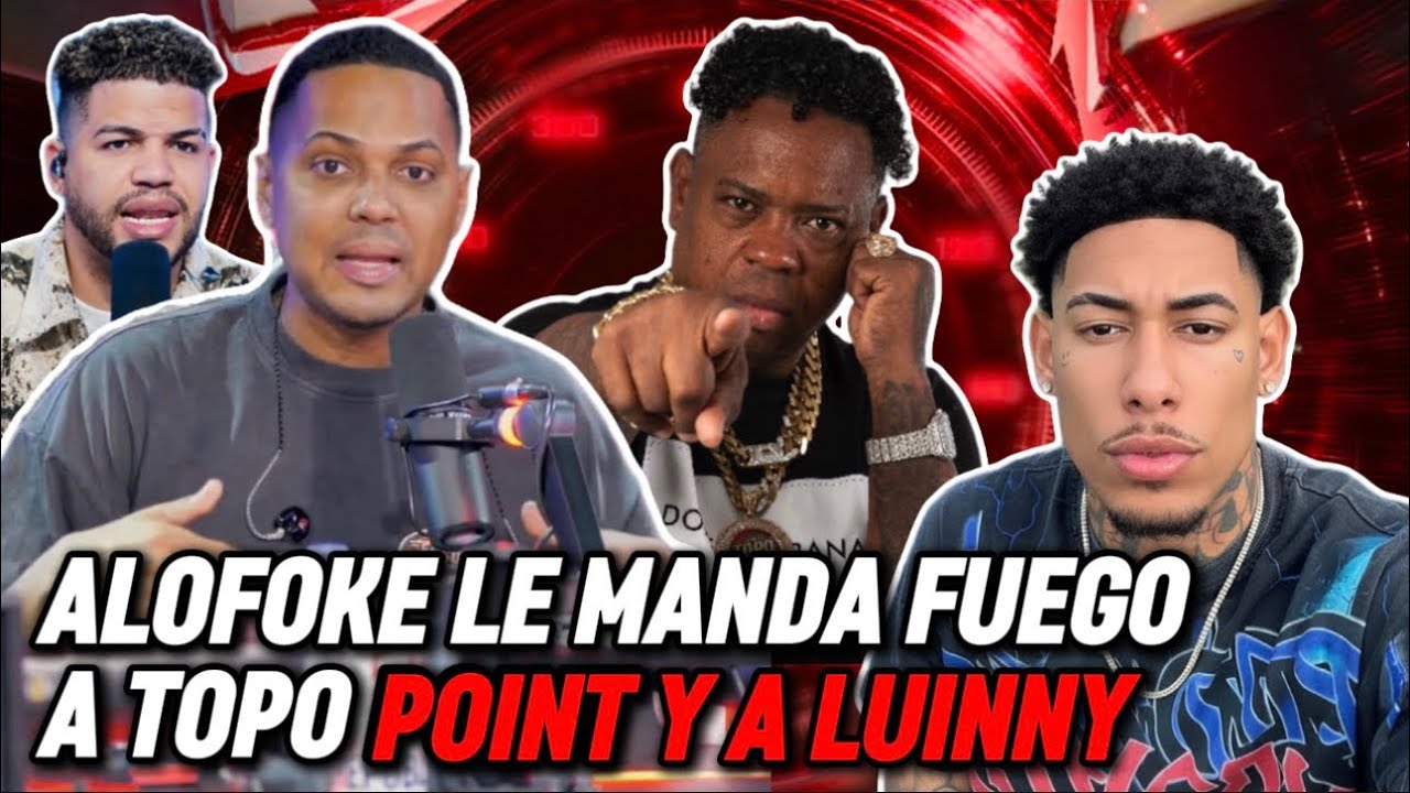 ALOFOKE LE MANDA FUEGO A TOPO POINT Y A LUNNY CORPORAN 