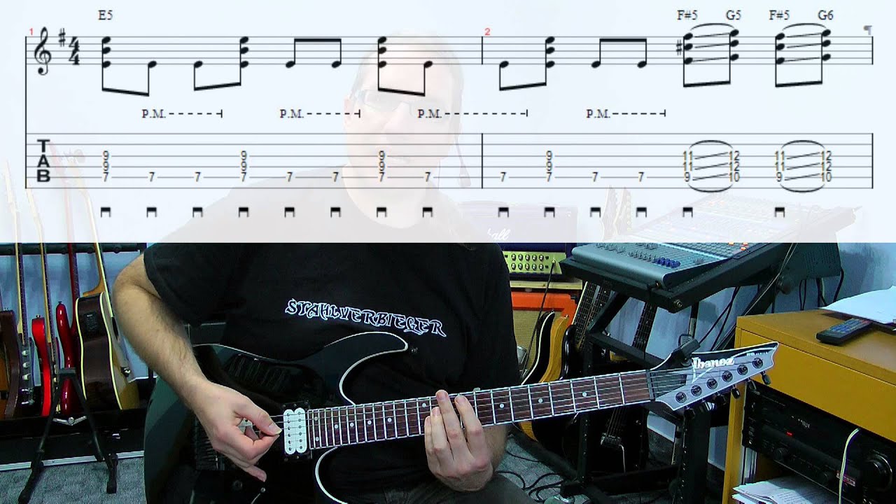 Gitarre lernen - Riffomat - Princess Of The Night - Saxon