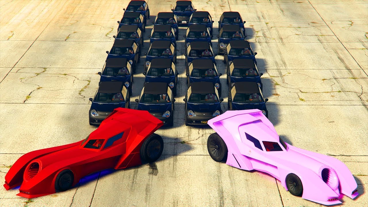 BATMOBILE DESTRUCTION