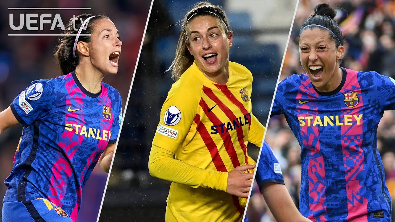 🔵🔴 BONMAT&Iacute;, PUTELLAS, HERMOSO l All BARCELONA 2021/22 GOALS to reach the #UWCL Final ⚽