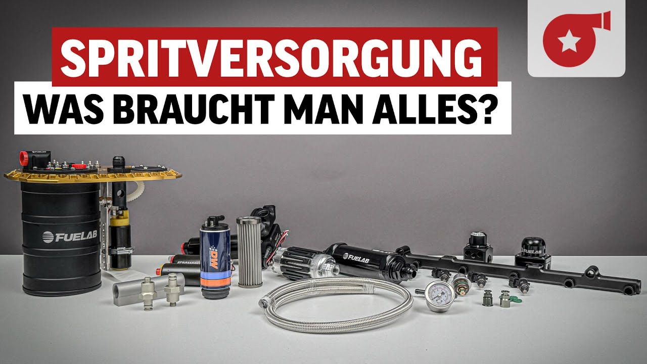 Kraftstoff-Versorgung: Was braucht man alles & worauf ist zu achten?