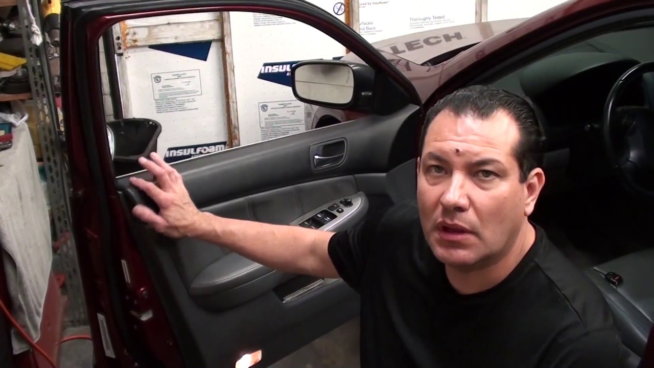 How to replace door lock actuator on a 2003-2007 Honda Accord (driver's door)