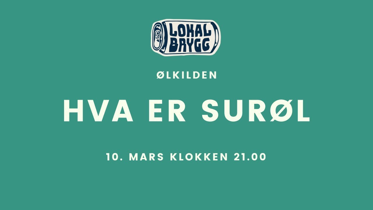 Hva er sur&oslash;l - [Gratis direktesendt &oslash;lkurs]
