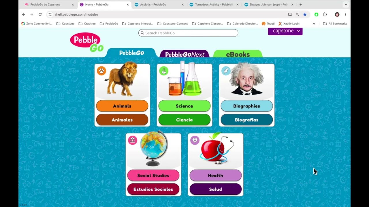 PebbleGo: Empowering ELL, Dual-Language, and Newcomer Students