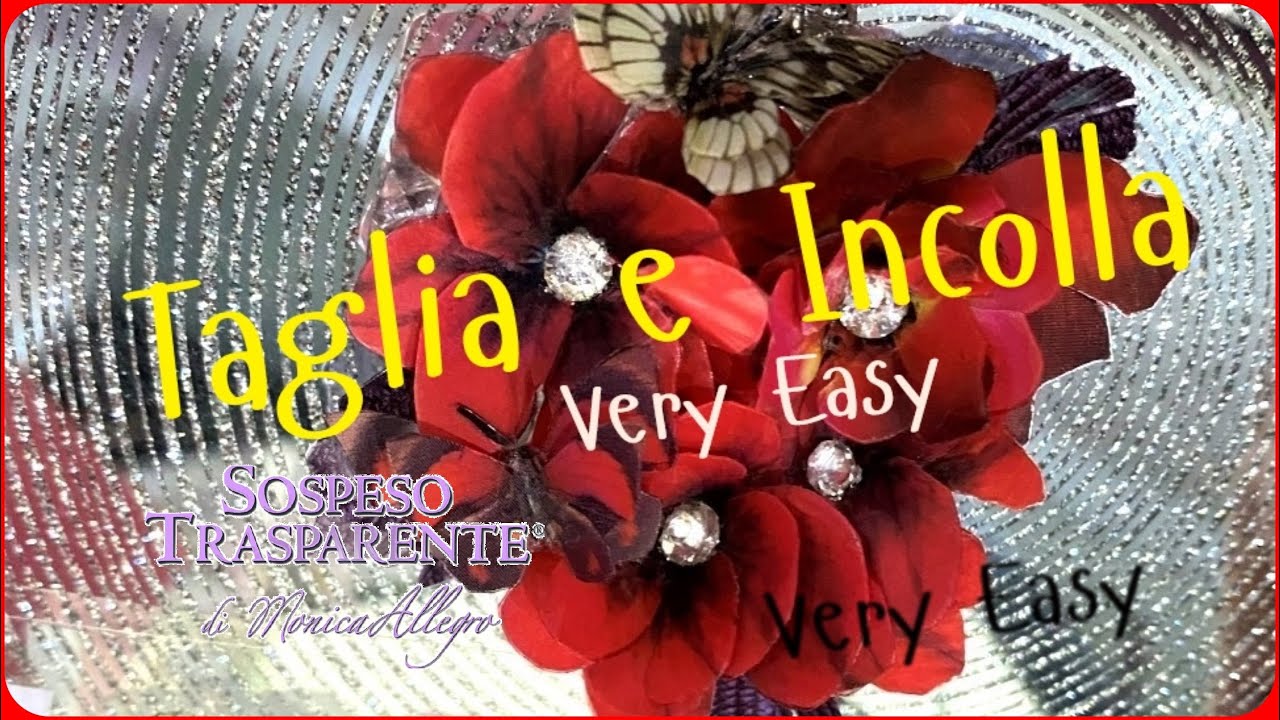 CIONDOLO MINI FLOWER RED CON MONICA ALLEGRO