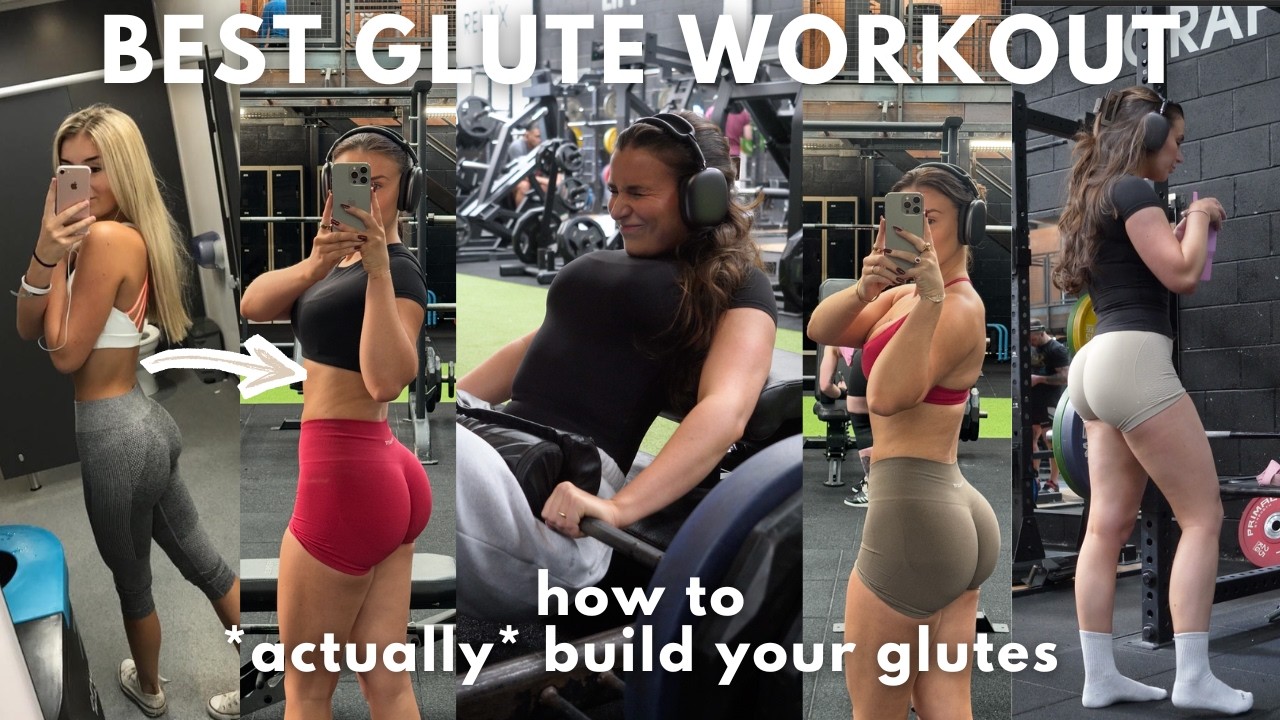 HOW TO BUILD YOUR GLUTES | *best* glute growth workout, form tips, glute biasing+common mistakes