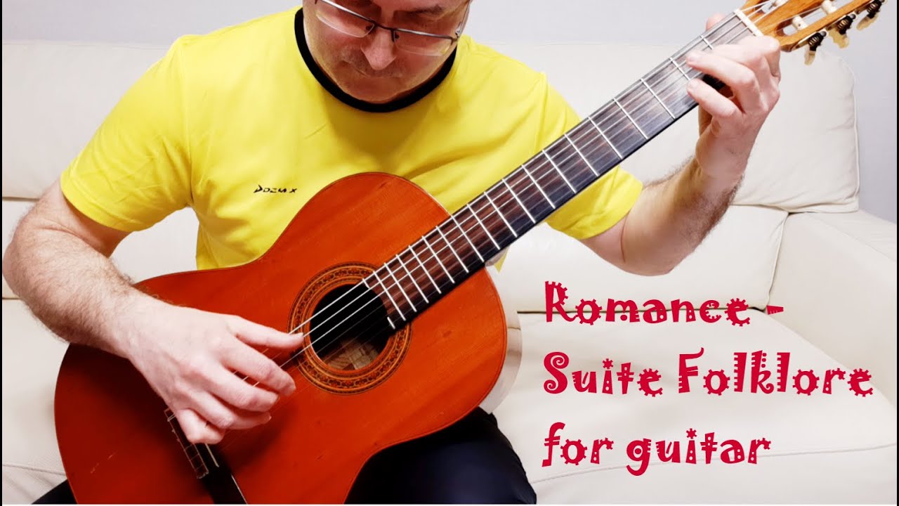 Romance - Suite Folklore for guitar no1 by Dionisis Sabaziotis
