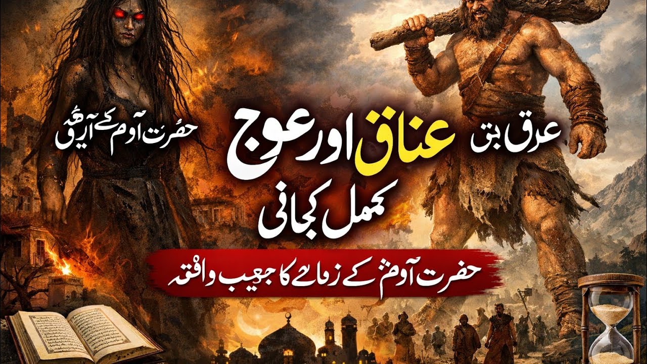 حضرت آدمؑ کی بیٹی عناق اور عوج بن عناق کی حیران کن مکمل کہانی | اسلامی تاریخی واقعہ