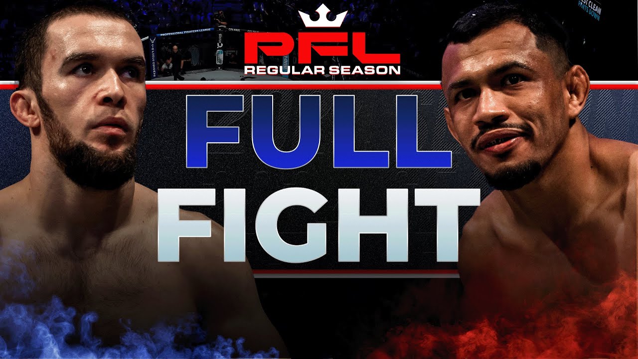 Khabib Tunes In! 👀 | Renat Khavalov v Cleiver Fernandes | Full Fight | PFL Champions Series 1