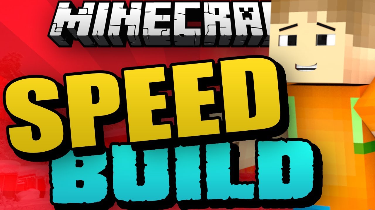 SPEED BUILD Ep.1 : Construindo Casa de Inverno ! - Minecraft