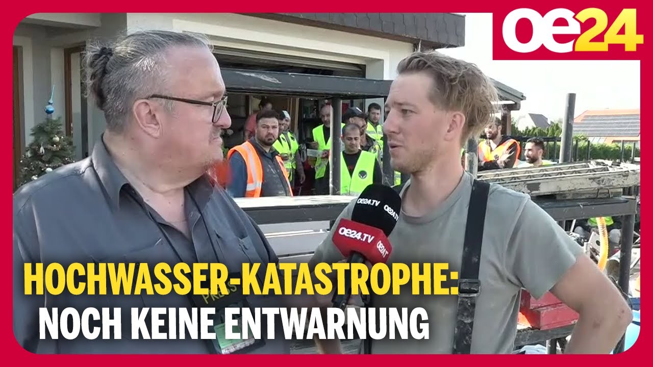 Hochwasser-Katastrophe: Noch keine Entwarnung | Freiwillige Helfer
