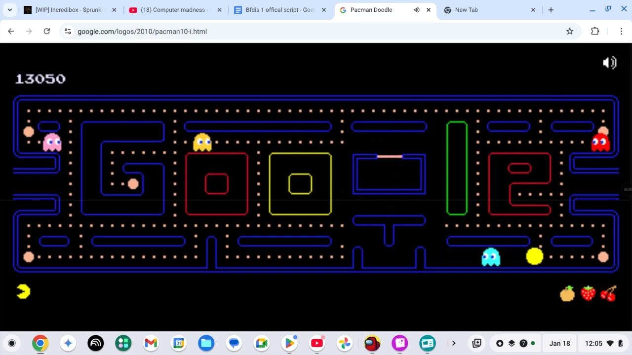Cooking in Pacman(Rage warning)