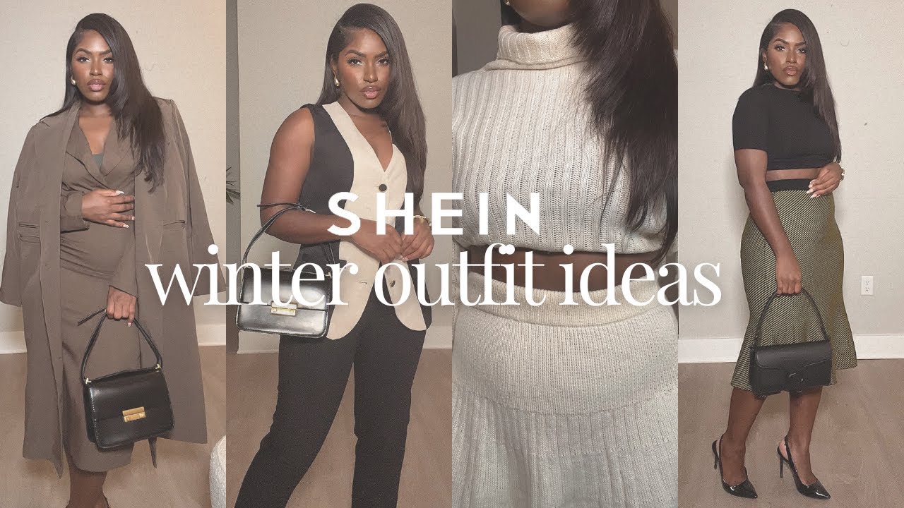 SHEIN HAUL | TRANSITIONAL OUTFITS + SWEATER SKIRT SETS +  WORKWEAR + MORE | iDESIGN8