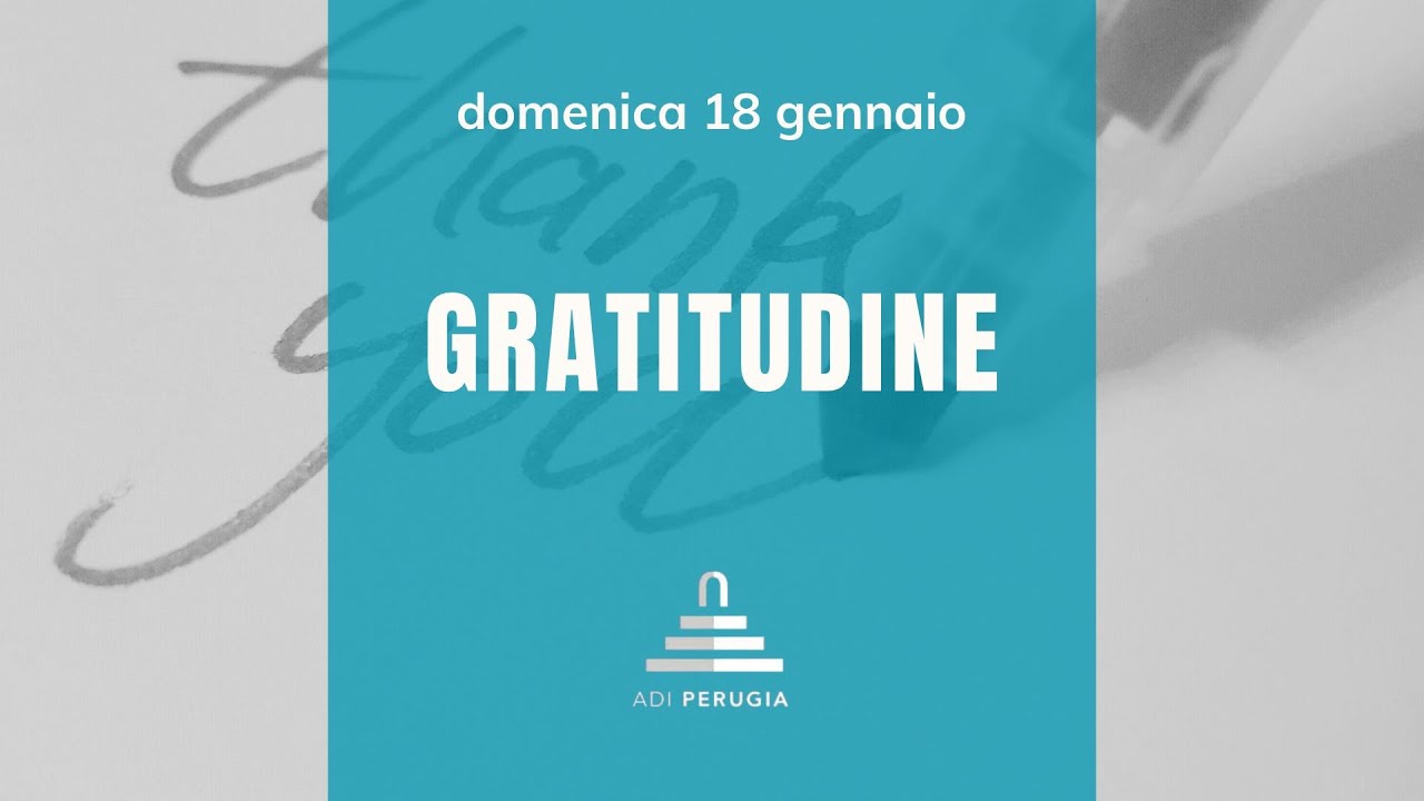 GRATITUDINE