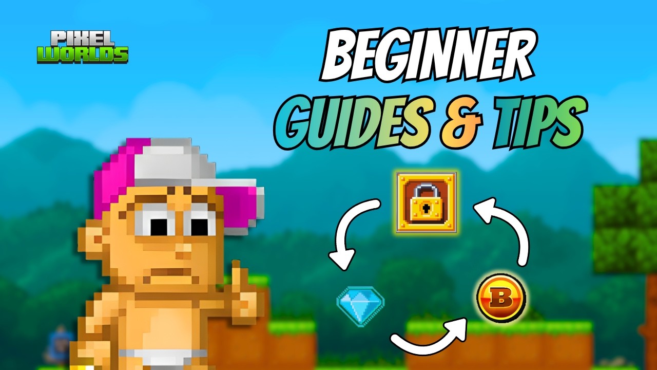 Pixel Worlds | Beginner Tips & Early Game Progression Guide (Relaunch Edition)