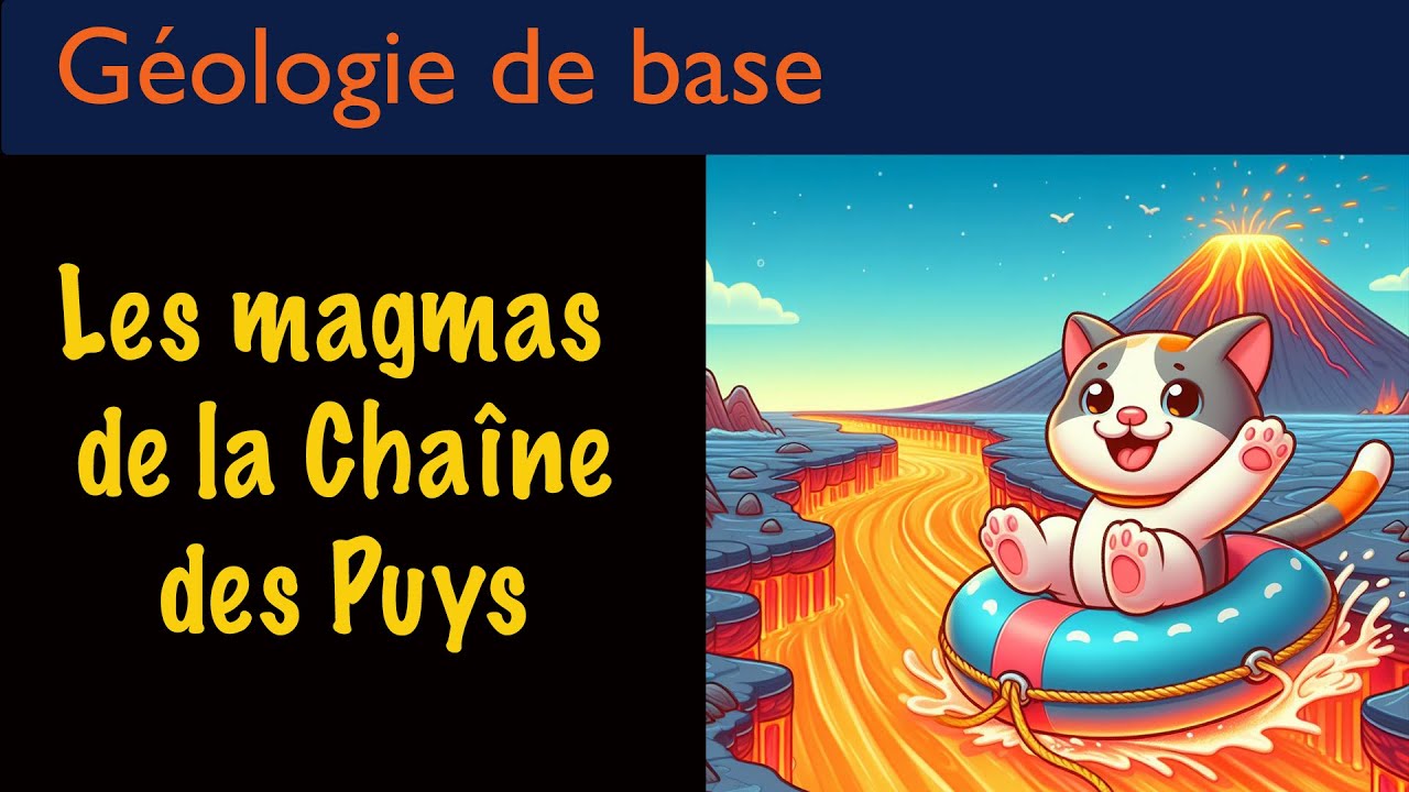 Les magmas de la Cha&icirc;ne des Puys
