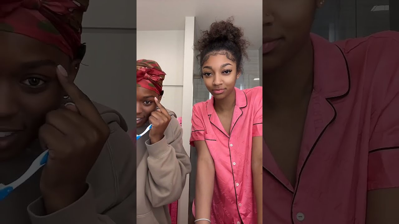 “This is how I go to sleep..” Angel Reese Getting Ready for Bed.. Old Live