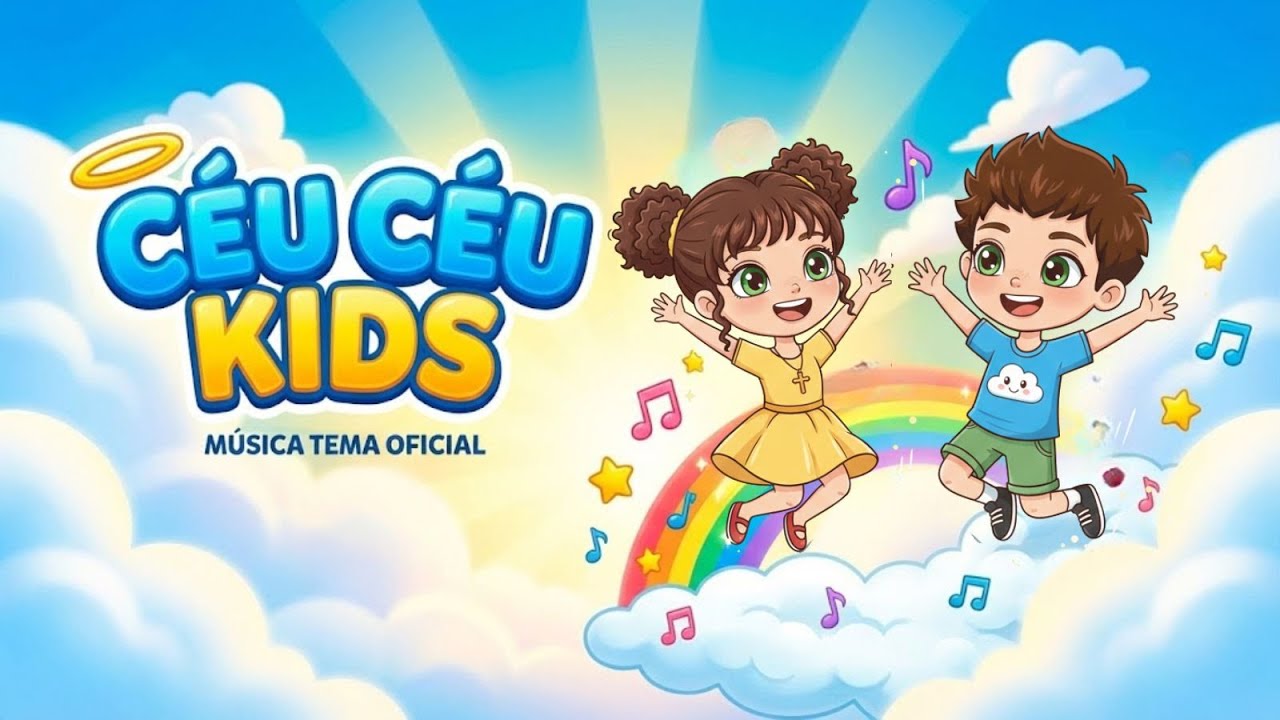 Céu Céu Kids - Clipe Oficial (Música Tema) 🌈✨