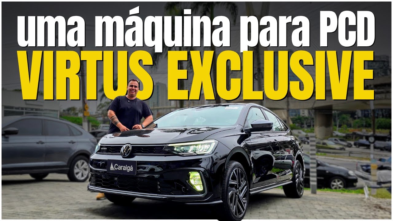 VIRTUS EXCLUSIVE PCD: A M&Aacute;QUINA TURBO QUE SURPREENDE!