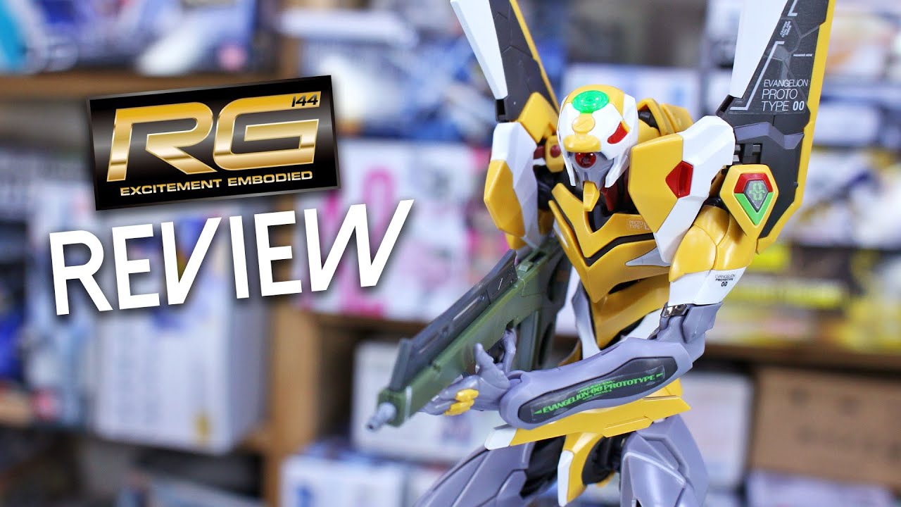 RG Evangelion 00 DX Positron Cannon Set UNBOXING and Review