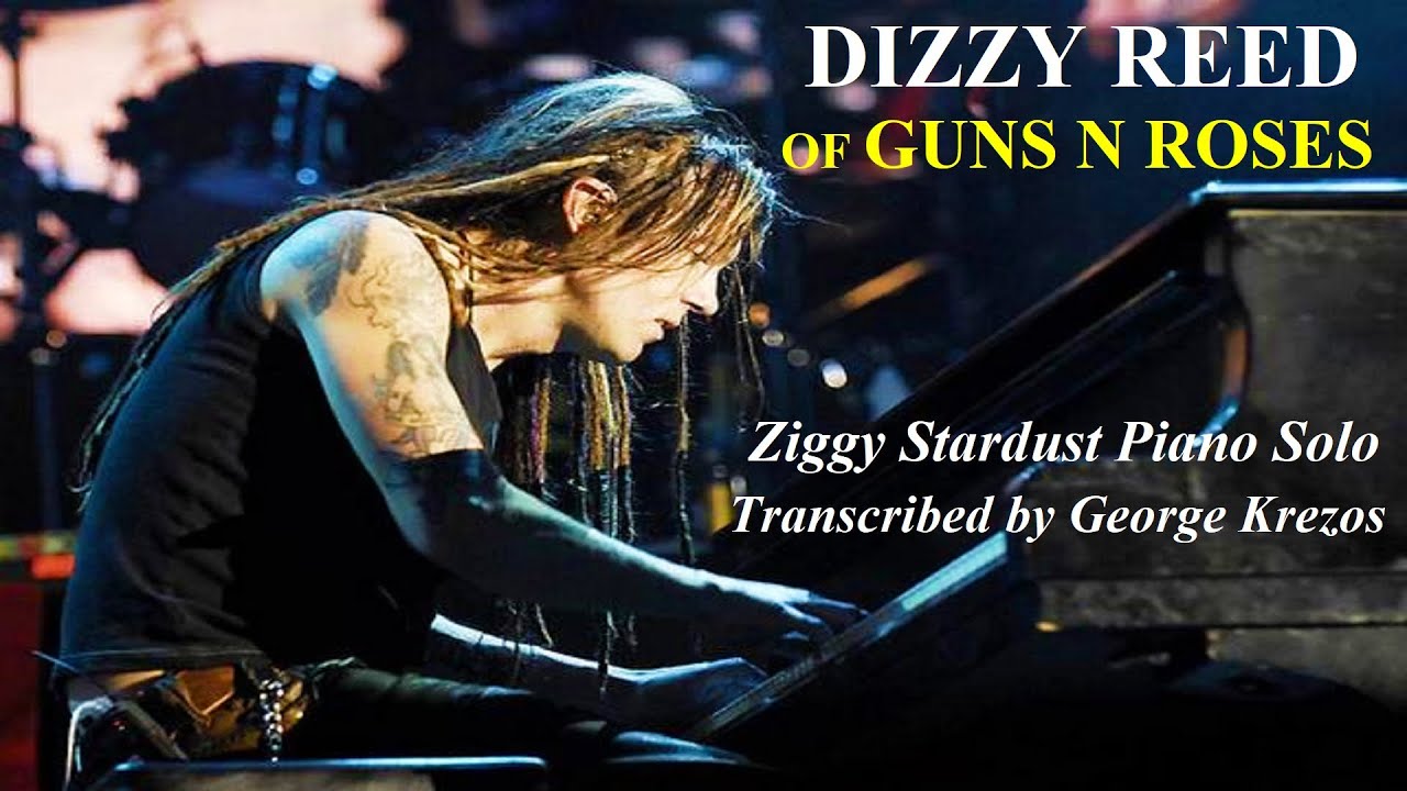 Guns n' Roses Ziggy Stardust - Piano Solo by Dizzy Reed