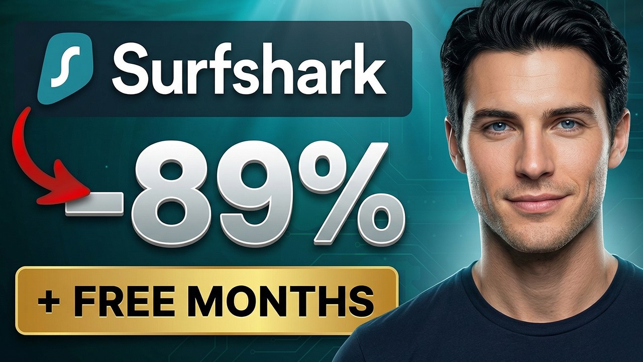 Kod rabatowy Surfshark | Najlepsza oferta VPN: 89% zniżki + darmowe miesiące