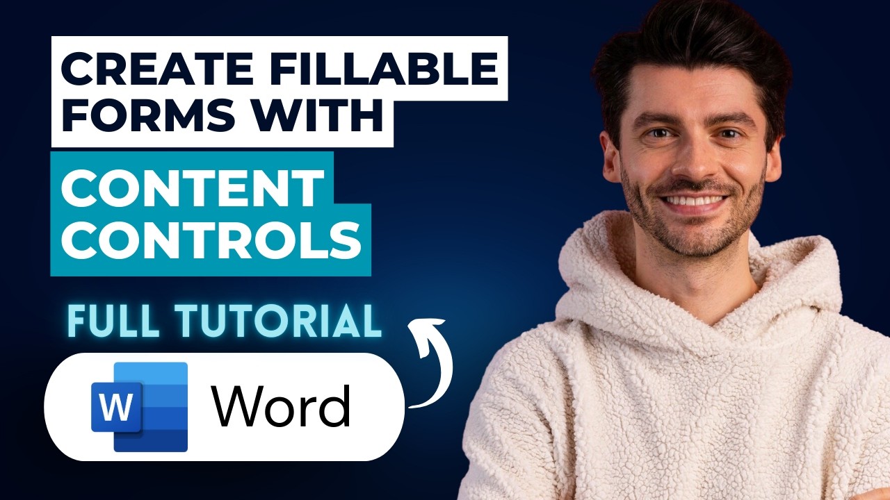 How to Create Fillable Forms with Content Controls in Word [2026 Full Guide]