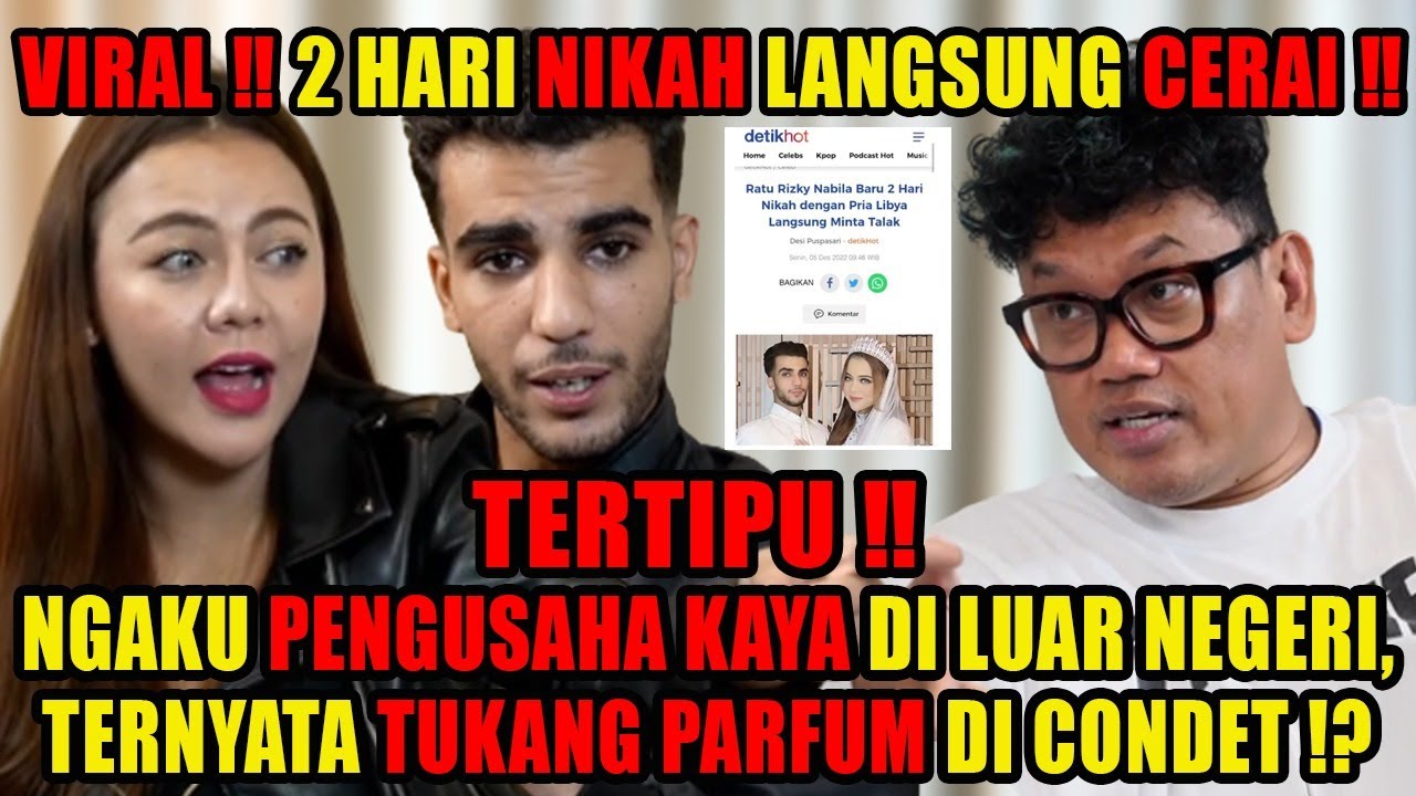 RATU RIZKI NABILA: SAYA NIKAH DENGAN KAMU KARENA TERDESAK & KASIHAN‼️