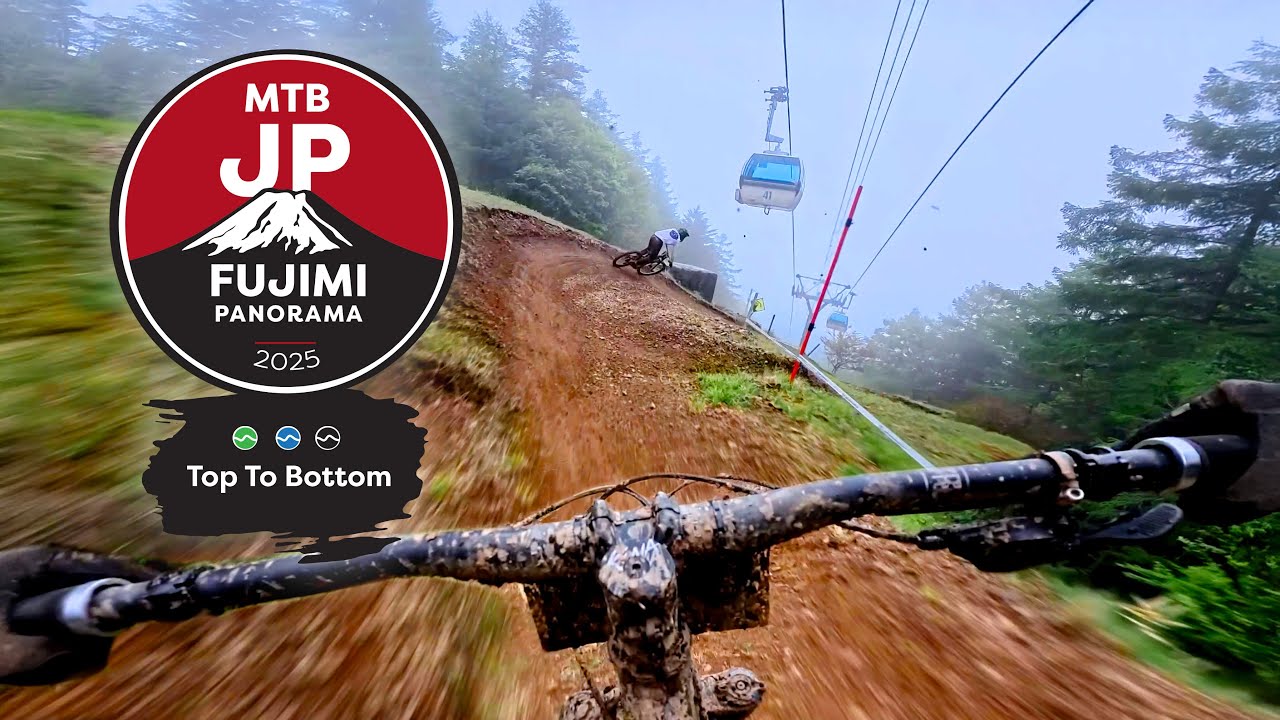 Japan’s Longest Downhill MTB Run | Full Top-to-Bottom | Fujimi Panorama Bike Park