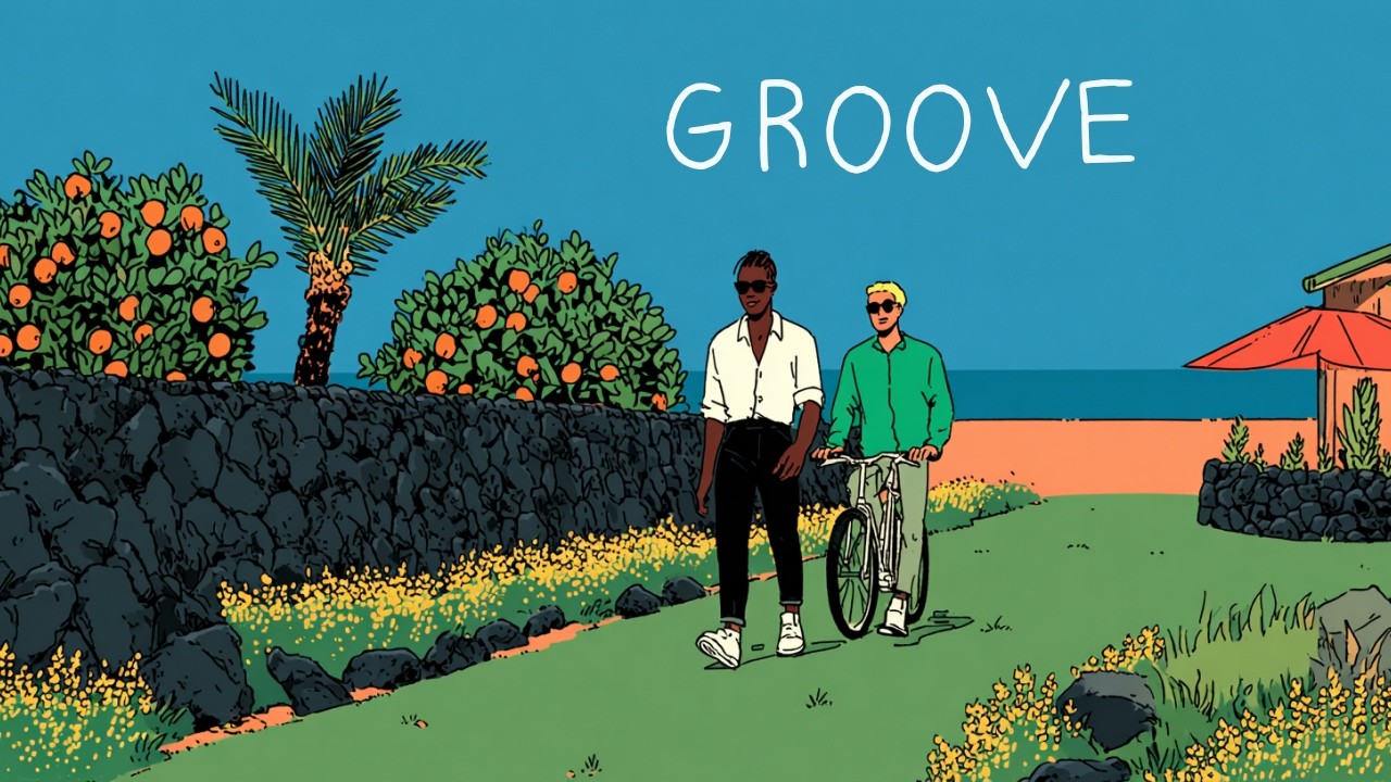 Когда хочется просто уехать куда-нибудь 🌊 Feel Good Groove Jazzhop для работы и кафе