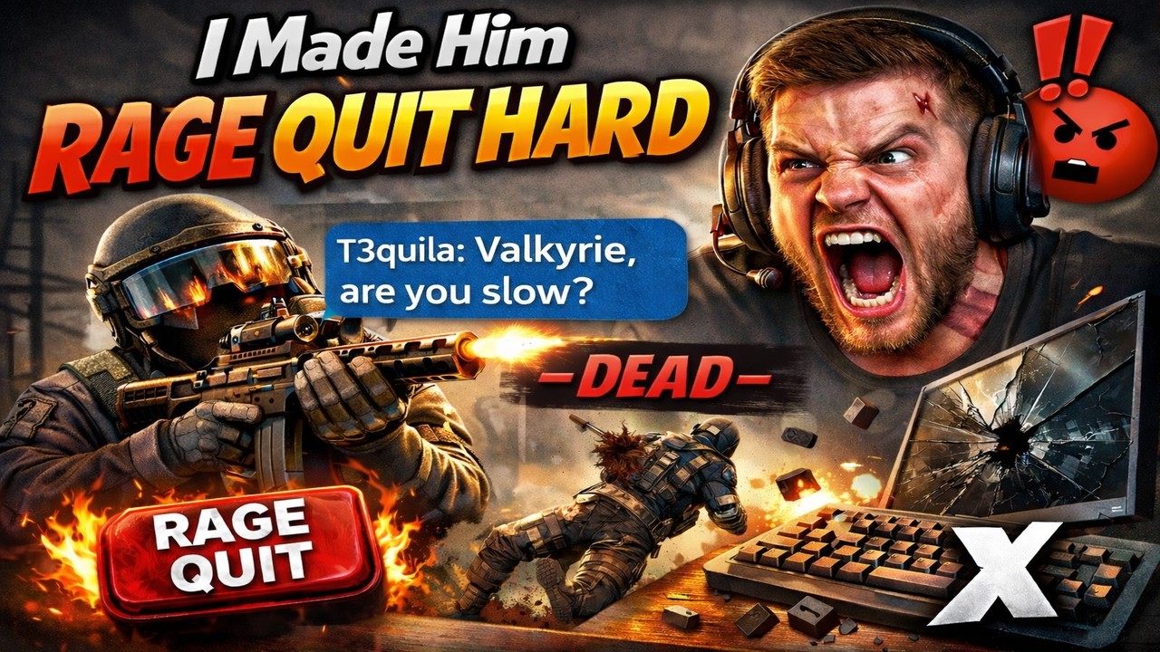 He LOST IT After I Did This… (I made him UNINSTALL Rainbow Six Siege) 2