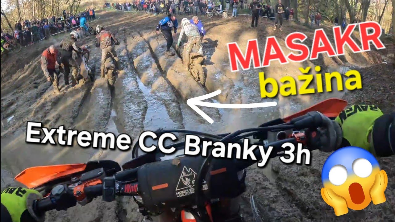 Extrém Enduro závod v Brankách !💥Memoriál Libora Podmola 2025. CC 3h.KTM 300 Onboard. CRASH 51:32.😱