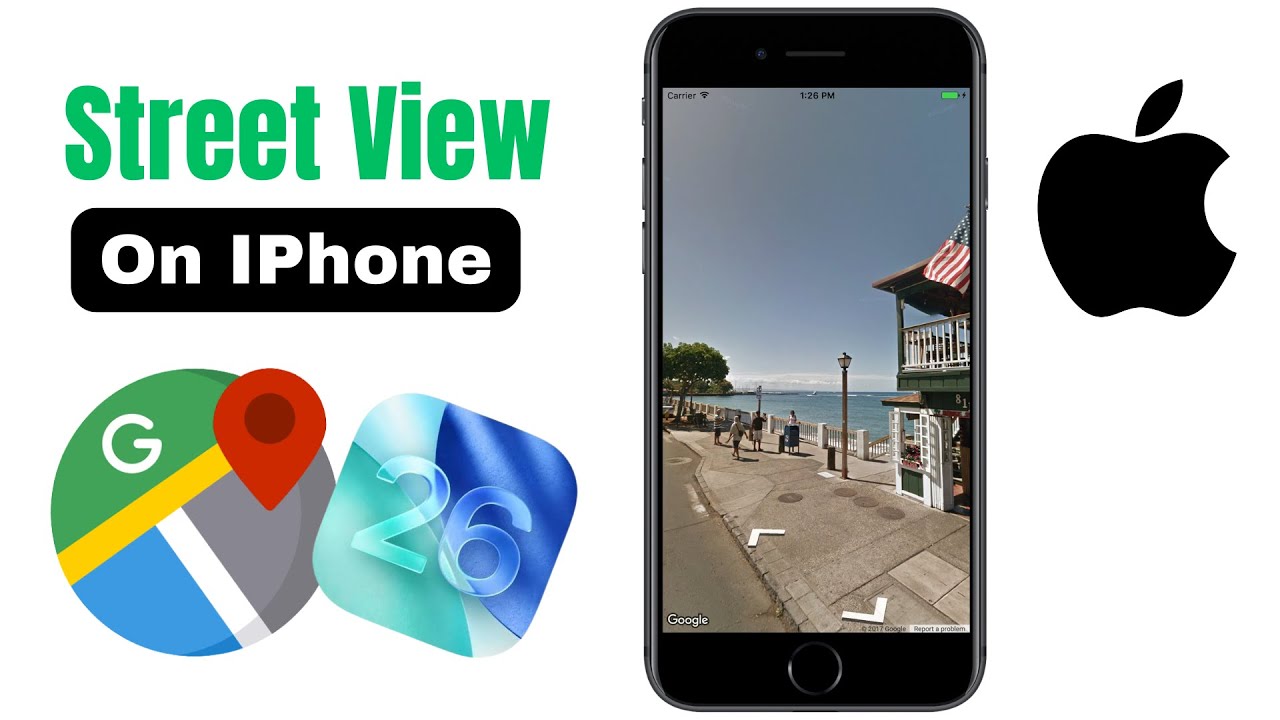 Как пользоваться функцией Google Maps Street View на iPhone