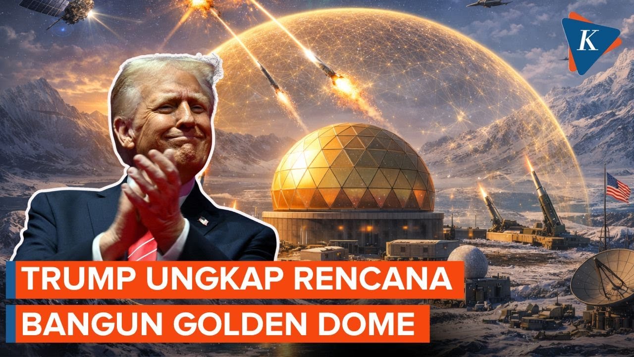 Donald Trump Bahas 'Golde Dome' Sistem Pertahanan Miliaran Dollar