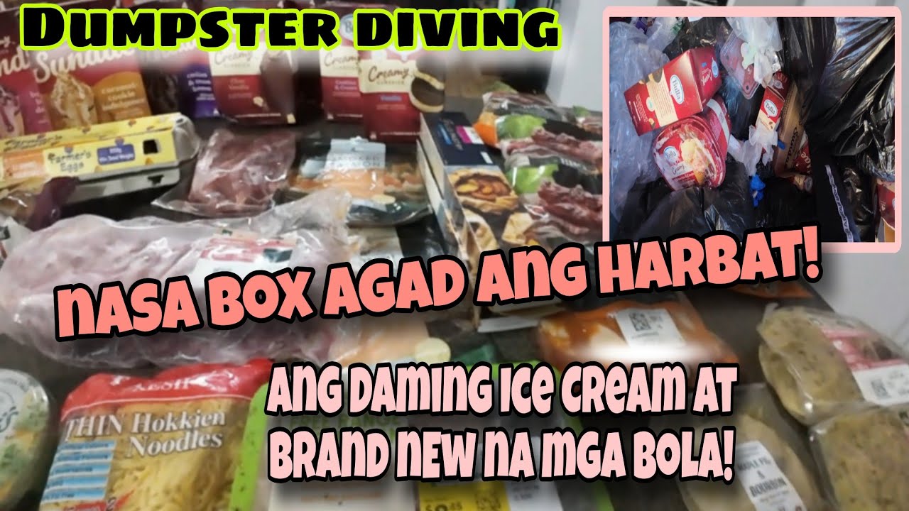 DUMPSTER DIVING | Nakaready agad sa box ang haharbatin | Miss Kurdapya in Australia 