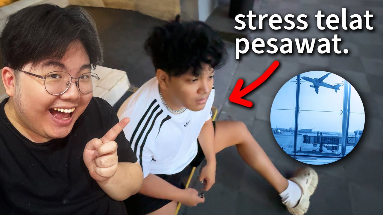 Gw Berhasil Bikin Temen Gw Kira Dia Telat Pesawat ... (KENA MENTAL)
