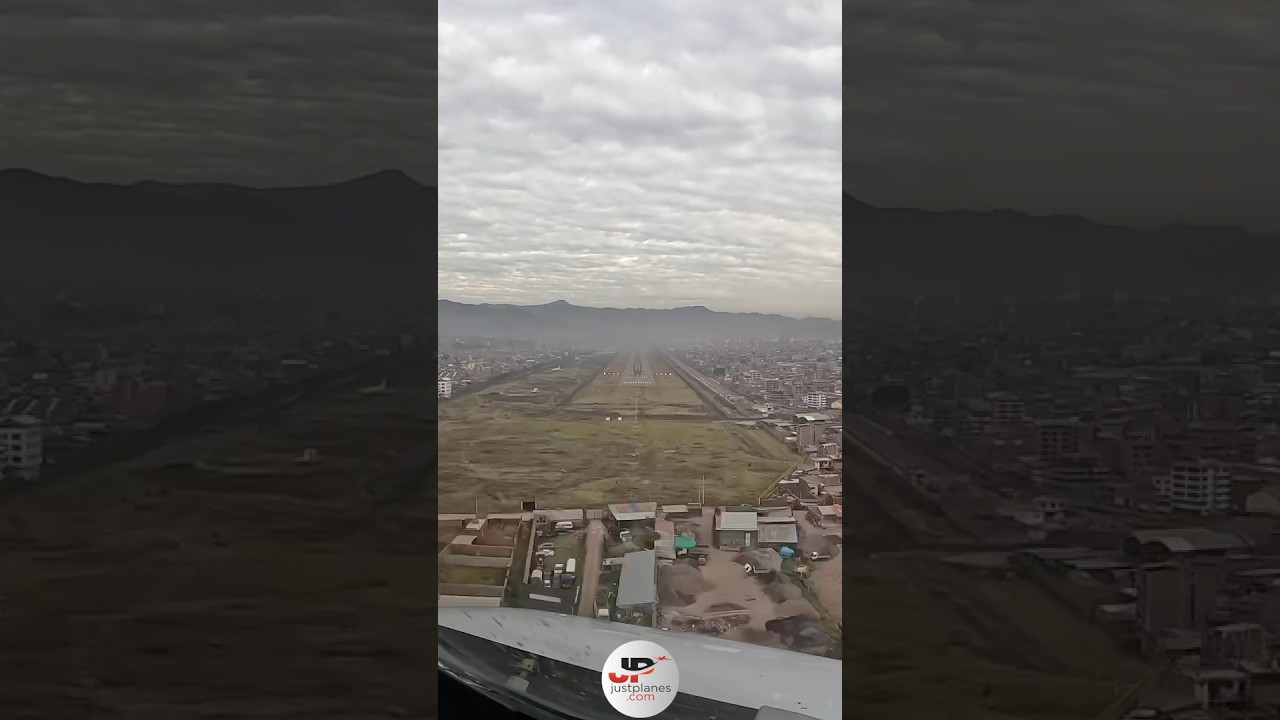 Challenging approach into Cusco Peru