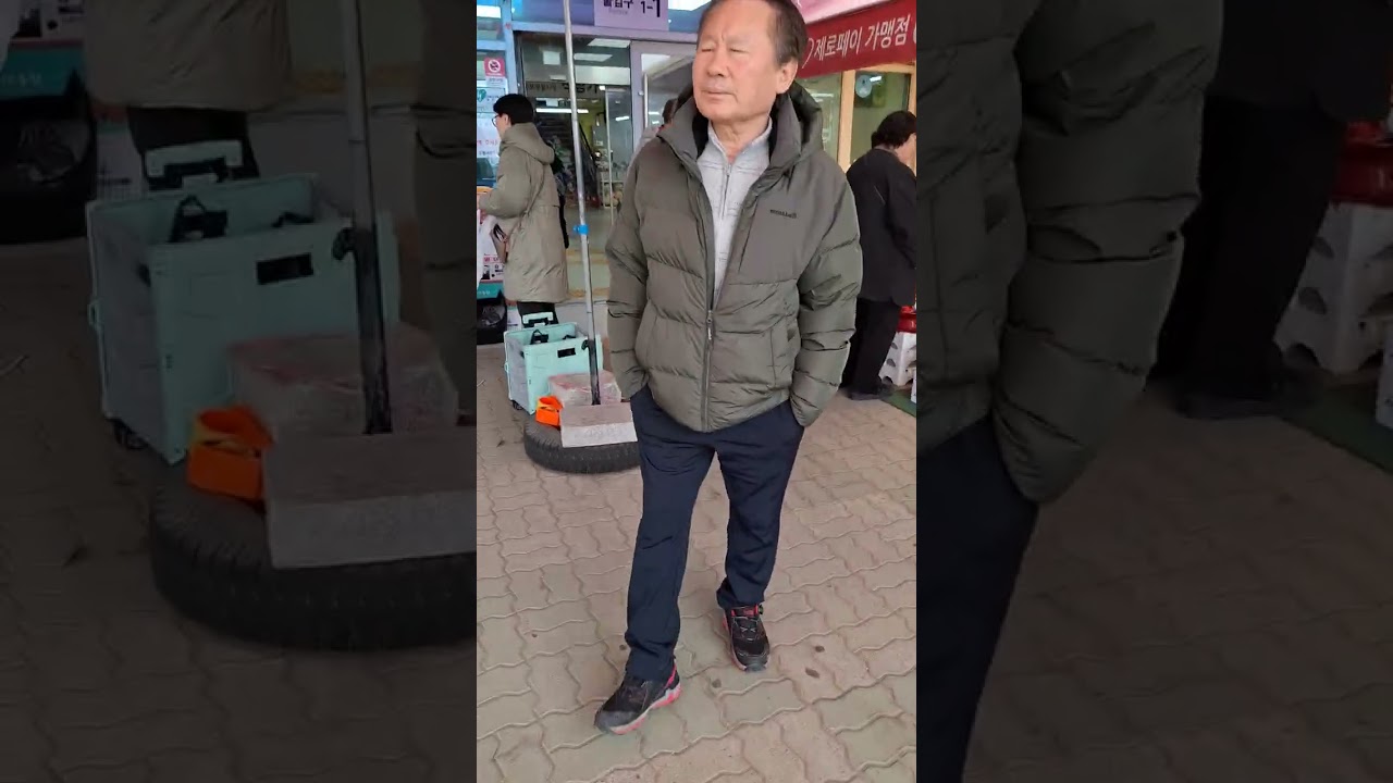 풍물시장강화 손님들이안만앙