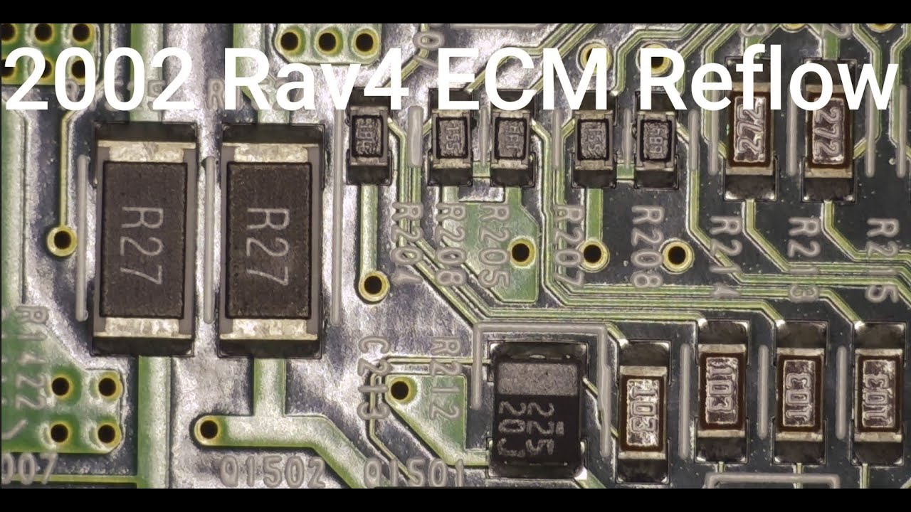 2002 Toyota Rav4 ECM Reflow