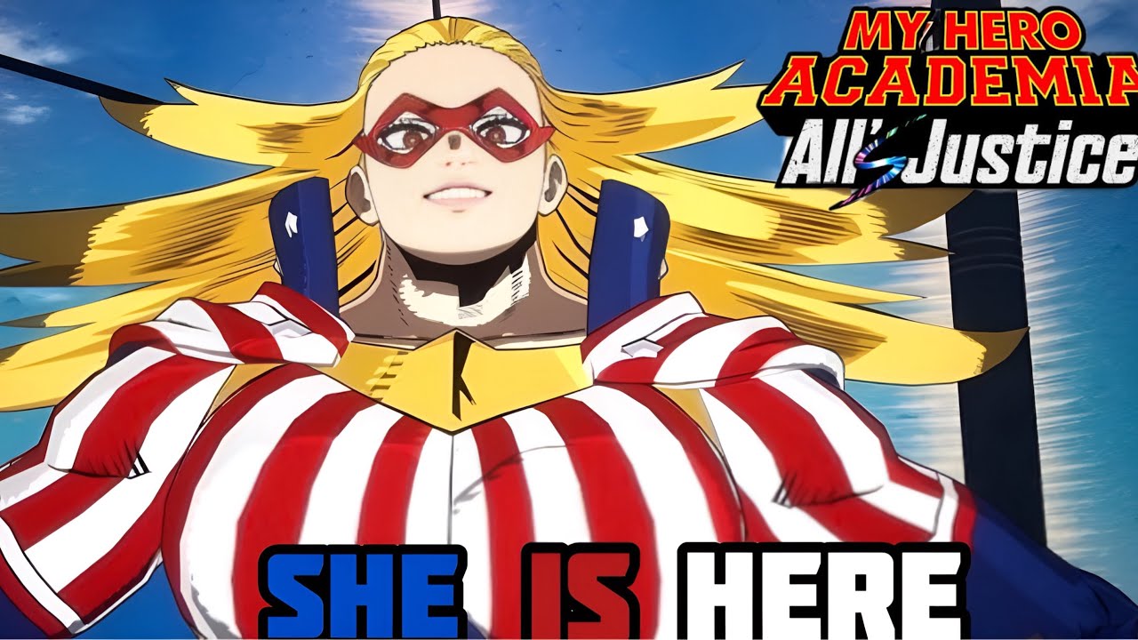 STAR AND STRIPES IS HERE TO DOMINATE THE RANK STREETS OF MY HERO ACADEMIA ALL JUSTICE 
