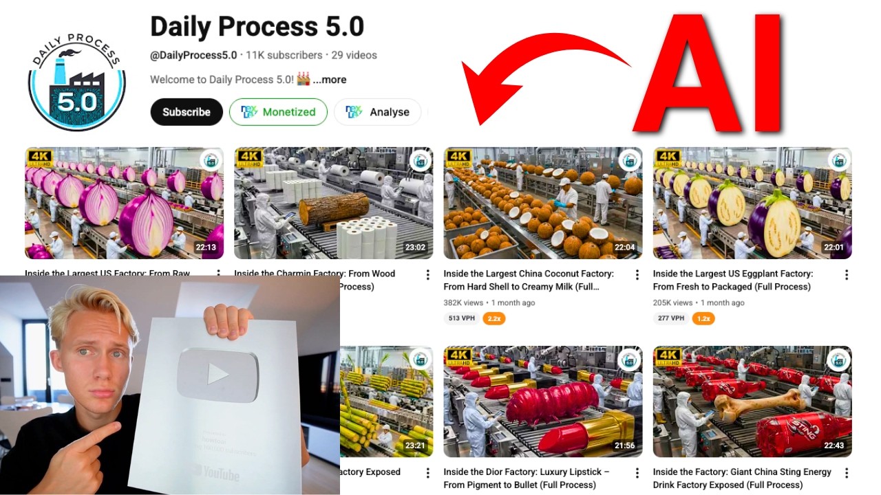 Эта скрытая ниша на YouTube набрала 52 миллиона просмотров за 30 дней.