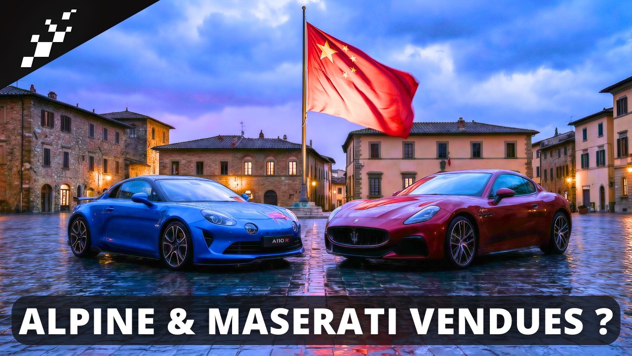 🚨 Alpine et Maserati bientôt chinoises ? L’industrie auto européenne vacille !