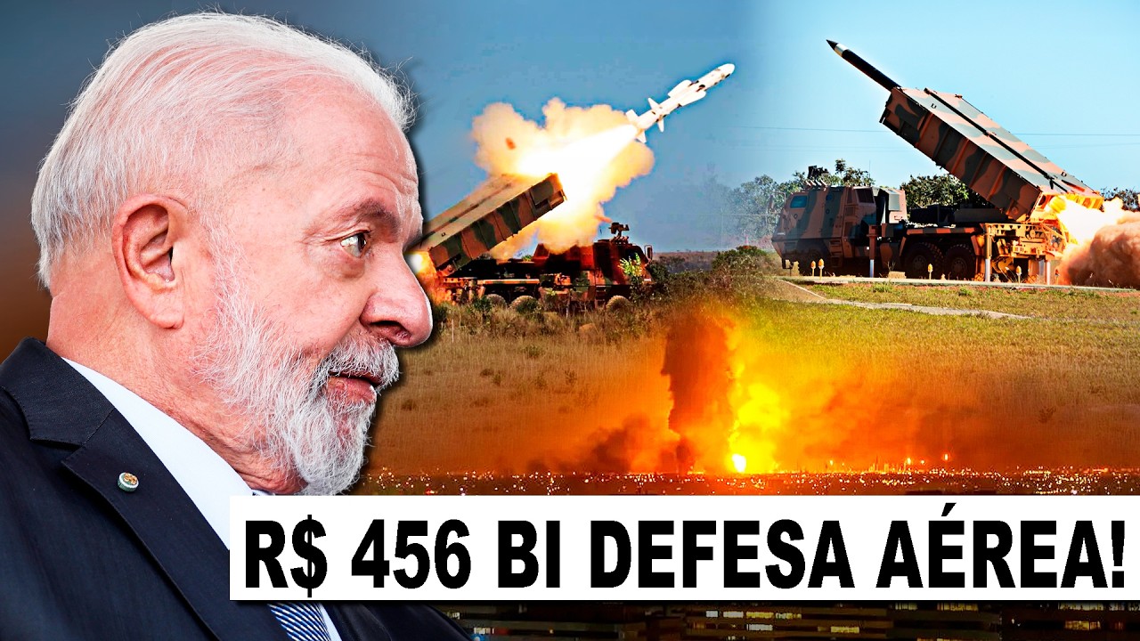 Exército Brasileiro cria plano de DEFESA AÉREA de R$ 456 Bilhões (8% do Pentágono dos EUA)